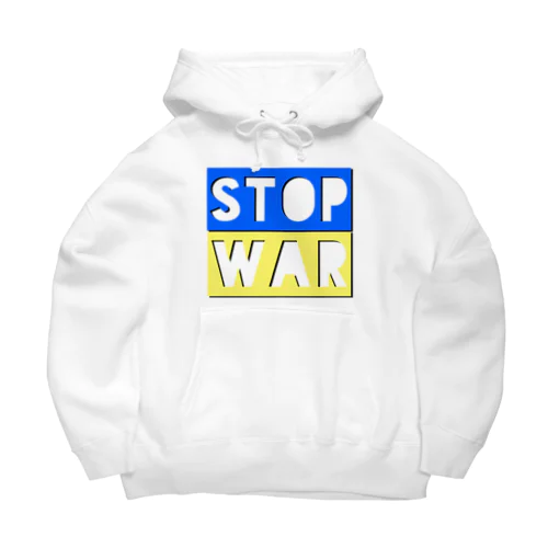 STOP WAR  ビッグシルエットパーカー