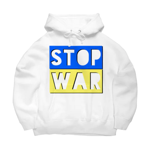 STOP WAR  ビッグシルエットパーカー