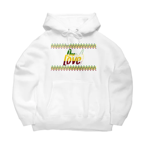 ONE Love（ﾗｽﾀｶﾗｰ） Big Hoodie