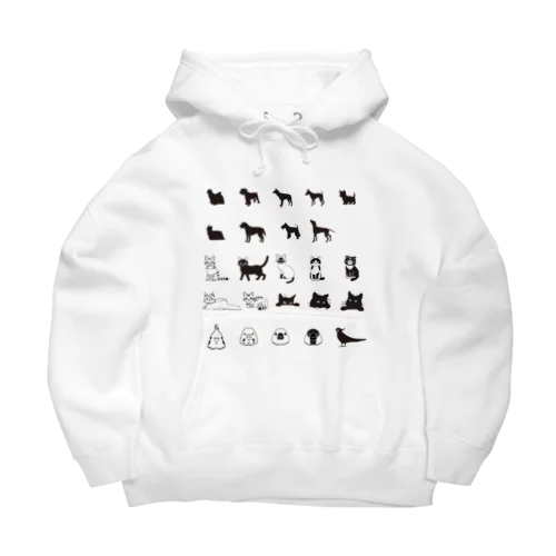 溢れるワンちゃんネコちゃんグッズ！ Big Hoodie