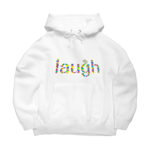 laugh！黒柴 Big Hoodie