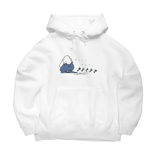 ズリズリかいじゅうパーカー Big Hoodie