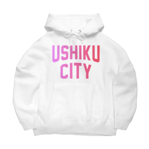 牛久市 USHIKU CITY Big Hoodie