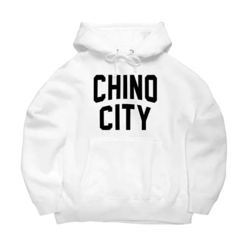 茅野市 CHINO CITY ビッグシルエットパーカー