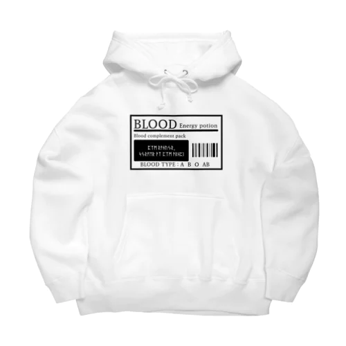 What blood type？ Big Hoodie