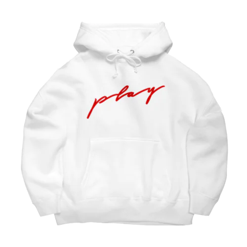 PLAY LOGO R ① Big Hoodie