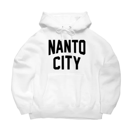 南砺市 NANTO CITY ビッグシルエットパーカー