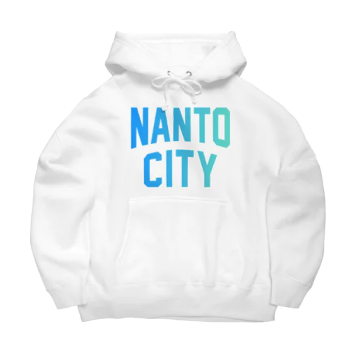 南砺市 NANTO CITY ビッグシルエットパーカー