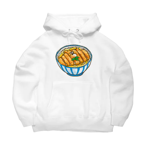 ぶちゃくま。カツ丼 Big Hoodie