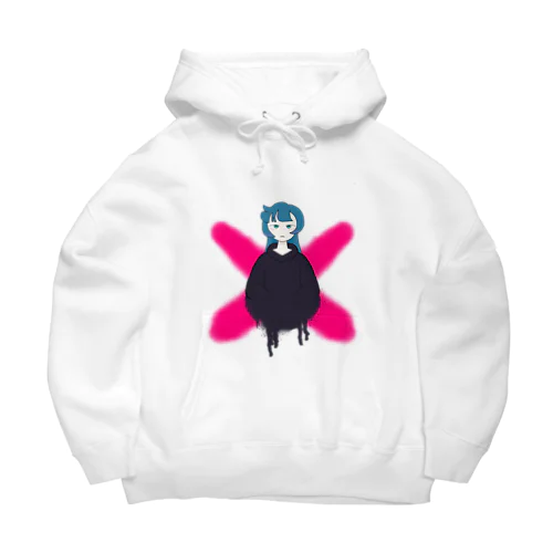 ペイントガール Big Hoodie