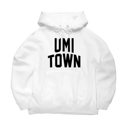 宇美町 UMI TOWN ビッグシルエットパーカー