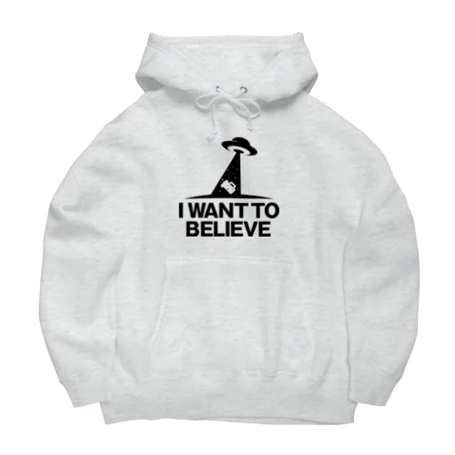 I WANT TO BELIEVE Big Hoodie