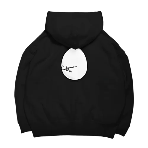 [ Culture Club ] Fallen Egg  Big Silhouette Hoodie Big Hoodie