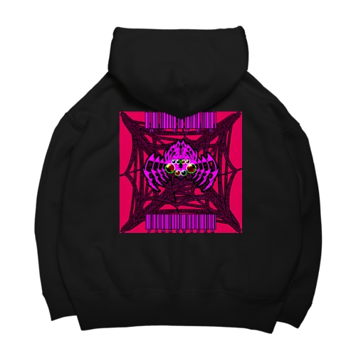 8-EYES PINKSPIDER Big Hoodie