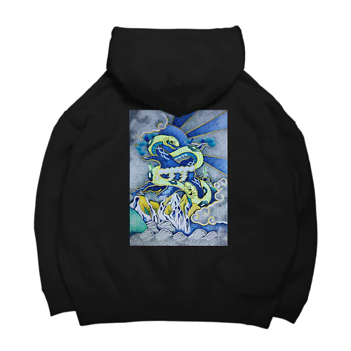 世界樹　蛇 Big Hoodie