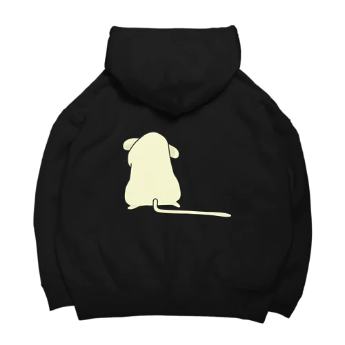 ちらネズミ Big Hoodie