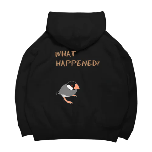 WHAT HAPPENED? ビッグシルエットパーカー