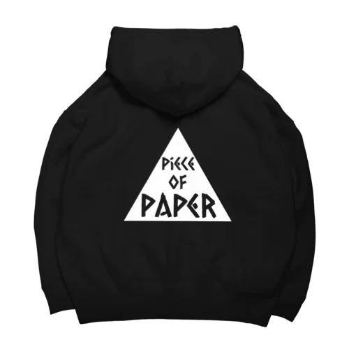 piece of paper skateboarding Big Hoodie