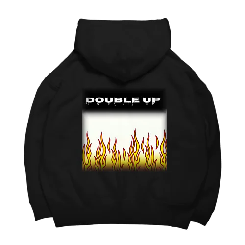 Double Up FirePattern Big Hoodie