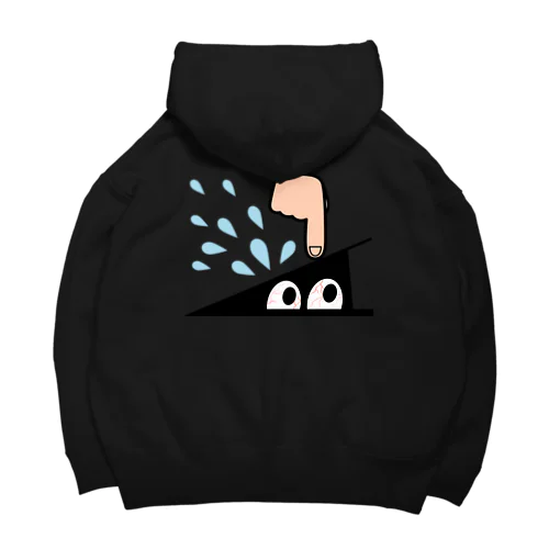 押されるスリスリくん Big Hoodie