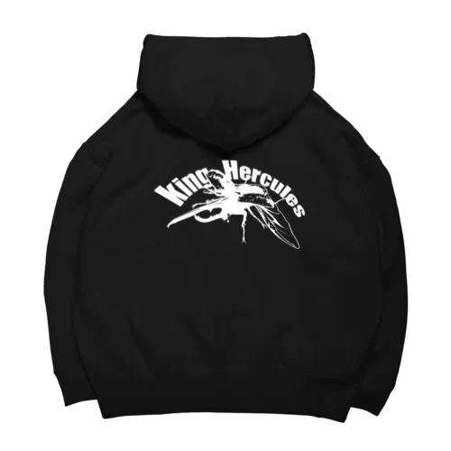 キングヘラクレス・ビッグシルエットパーカー　黒 Big Hoodie