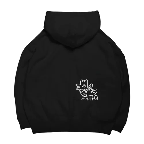 あははは農園恥じらいパーカー Big Hoodie