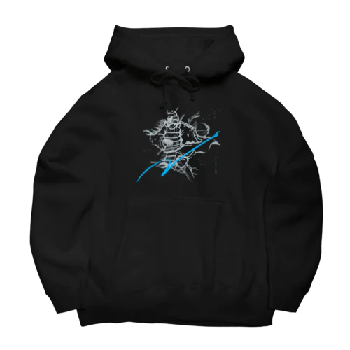 Hands Up! 籠球侍 BASKETBALL SAMURAI 挑 try（Silver×Blue） Big Hoodie