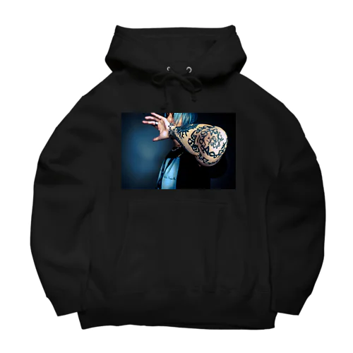 Elbow Hooded Sweatshirt (BIG Size) Big Hoodie