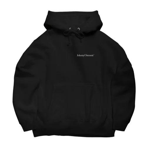 Johnny Onenote白ロゴ Big Hoodie