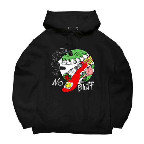 ノーブラフ Big Hoodie