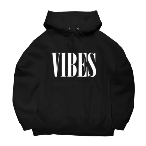 VIBES ビッグシルエットパーカー