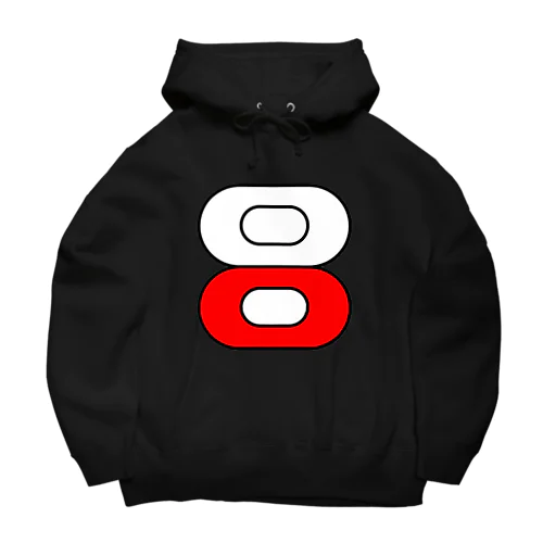 見方によっては。 Big Hoodie