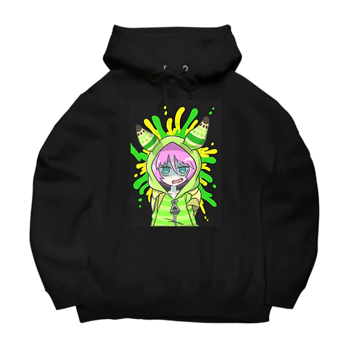 変態少女〈レウコクロリディウム〉 Big Hoodie