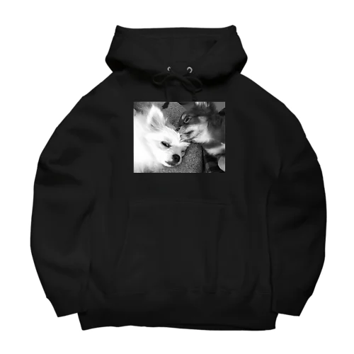 Fighting Dogs Big Hoodie