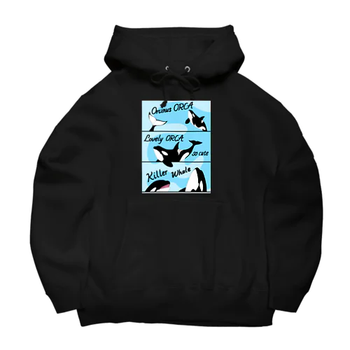 シャチたち Big Hoodie