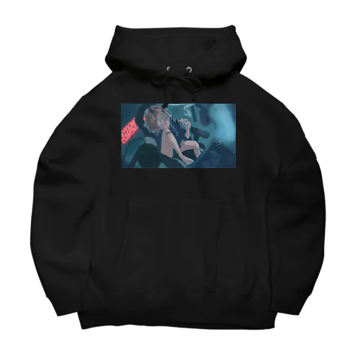 ヤニ酒カスゲーマーメンタルブレイク Big Hoodie