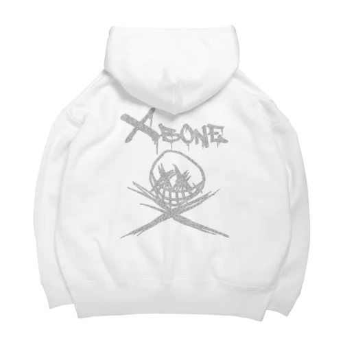 RAKUGAKIXBONE WHTCAM Big Hoodie