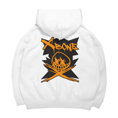 RAKUGAKIXBONE ORNonBLK Big Hoodie