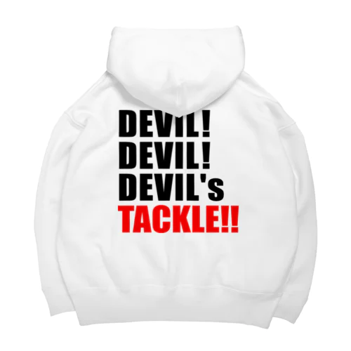 ラグビー　DEVIL'S TACKLE 鬼のタックル Big Hoodie