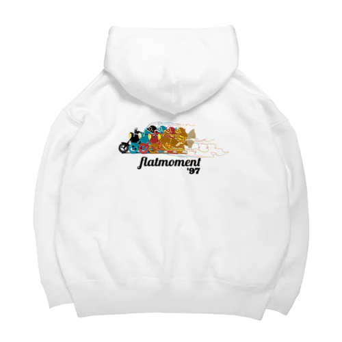 flatmoment ビッグシルエットパーカー Big Hoodie