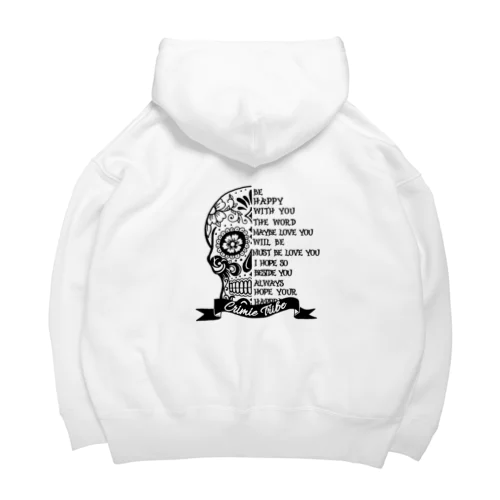 Skullシリーズ【Crimie Tribe】 Big Hoodie