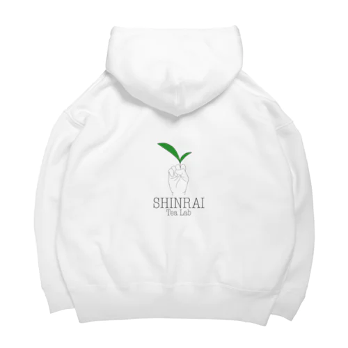 SHINRAI TEA LAB 英ロゴ Big Hoodie