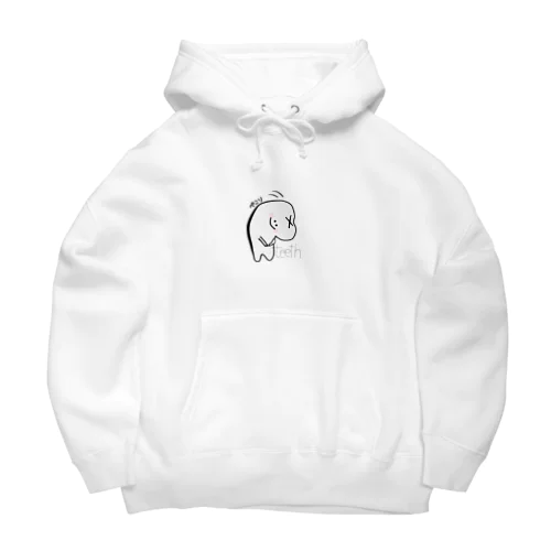 歯、ぺこり。 Big Hoodie