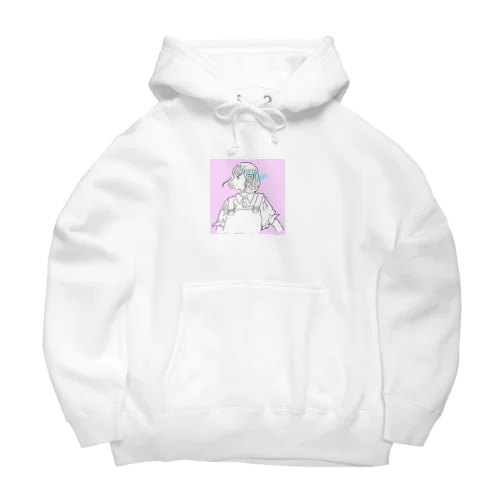 Pink Big Hoodie