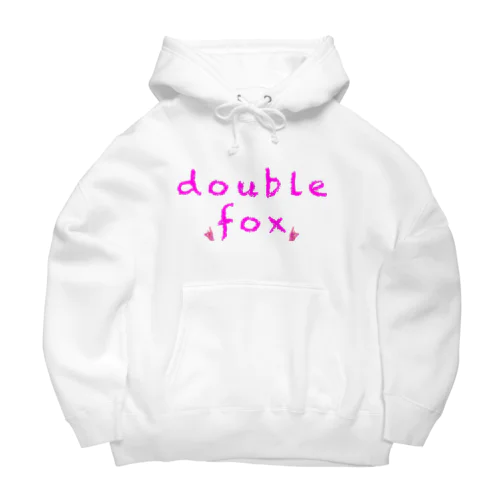 double fox ビッグシルエットパーカー