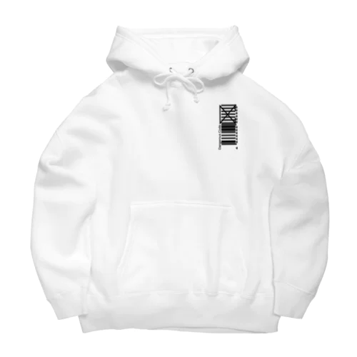 Dangerous Code Graphic Big Silhouette Hoodie (Symbol White) ビッグシルエットパーカー