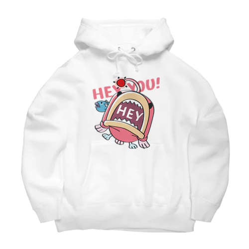 HEY YOU!*釣れたかもA* Big Hoodie