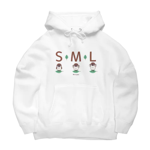 スズメがちゅん SMLTシャツ Big Hoodie