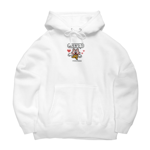 ぴんくまにあのありがとう Big Hoodie