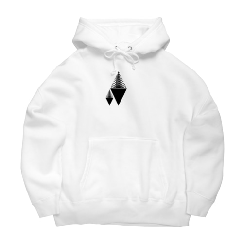 吉原柄　β Big Hoodie
